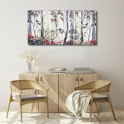 Tablou canvas Ceață de pădure