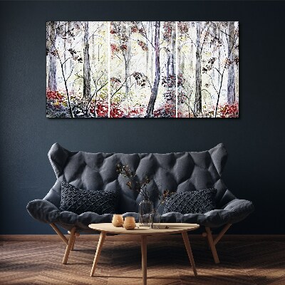 Tablou canvas Ceață de pădure