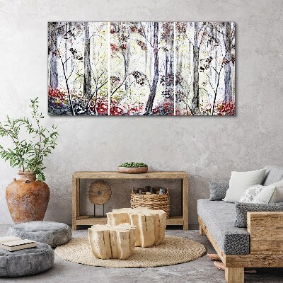 Tablou canvas Ceață de pădure