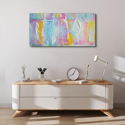 Tablou canvas Emoții pastelate în abstractizare