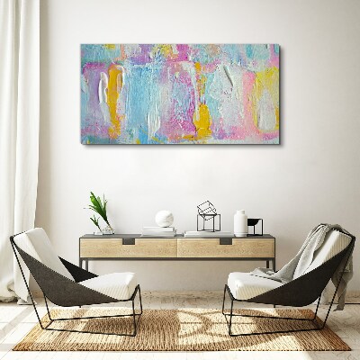 Tablou canvas Emoții pastelate în abstractizare