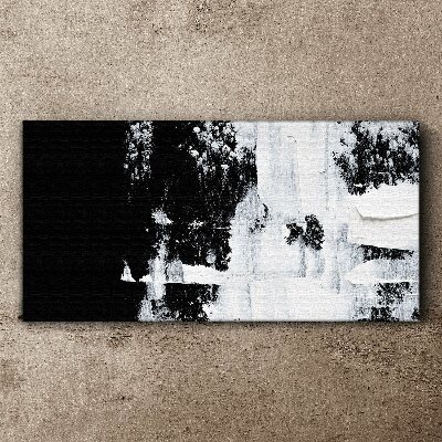Tablou canvas Contrastul alb-negru