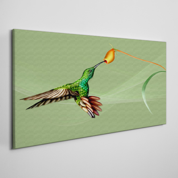 Tablou canvas pasăre animală de abstractizare