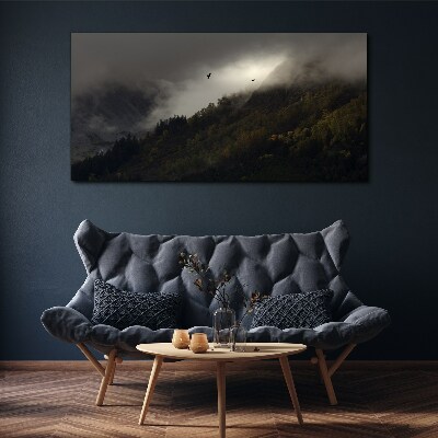 Tablou canvas Pictură Cloud Mountain