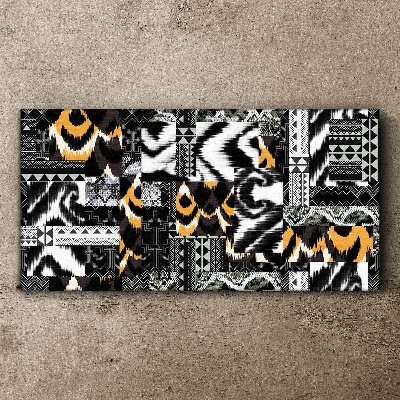 Tablou canvas Modele abstracte în nuanțe monocromatice