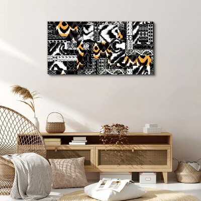 Tablou canvas Modele abstracte în nuanțe monocromatice