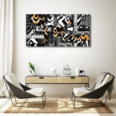 Tablou canvas Modele abstracte în nuanțe monocromatice