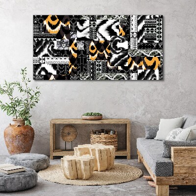 Tablou canvas Modele abstracte în nuanțe monocromatice