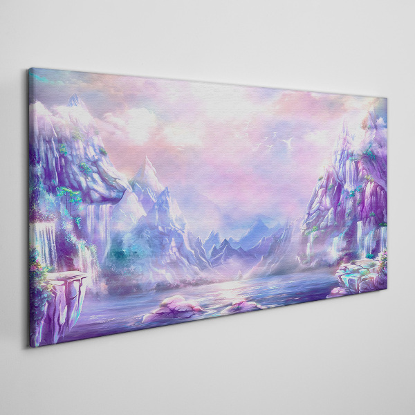 Tablou canvas Peisaj de munte magic