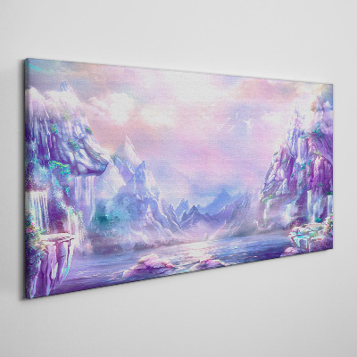 Tablou canvas Peisaj de munte magic
