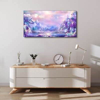 Tablou canvas Peisaj de munte magic