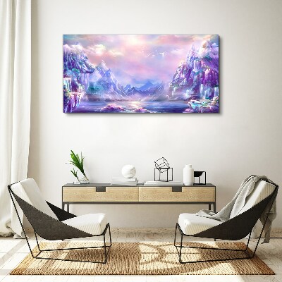 Tablou canvas Peisaj de munte magic