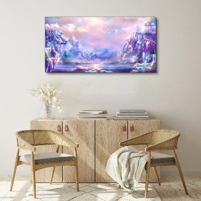 Tablou canvas Peisaj de munte magic