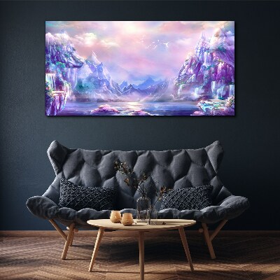 Tablou canvas Peisaj de munte magic