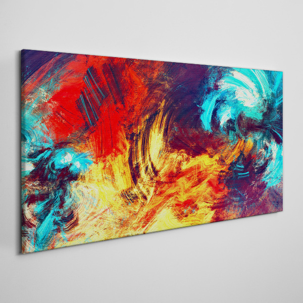 Tablou canvas Dans expresiv al culorilor