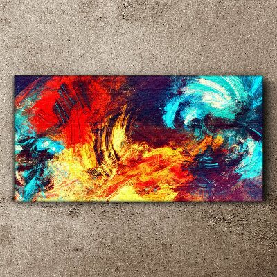 Tablou canvas Dans expresiv al culorilor