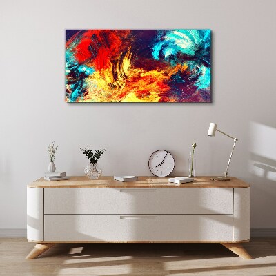 Tablou canvas Dans expresiv al culorilor