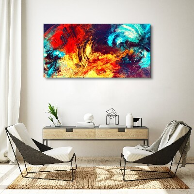 Tablou canvas Dans expresiv al culorilor