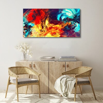 Tablou canvas Dans expresiv al culorilor