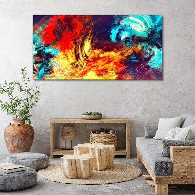 Tablou canvas Dans expresiv al culorilor