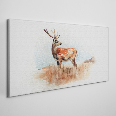Tablou canvas Căprioare în luncă
