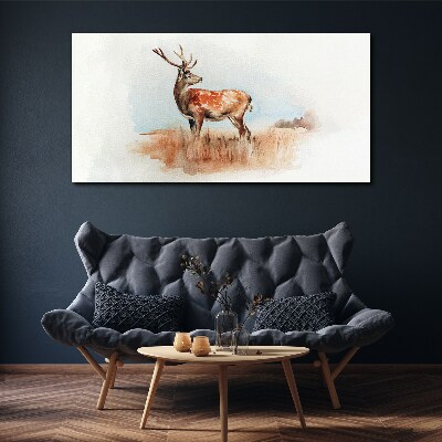 Tablou canvas Căprioare în luncă