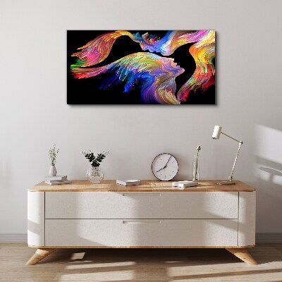 Tablou canvas Un amestec colorat de suflete