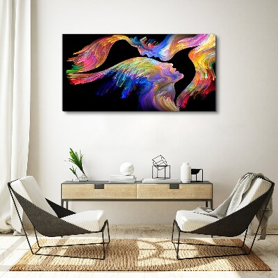 Tablou canvas Un amestec colorat de suflete