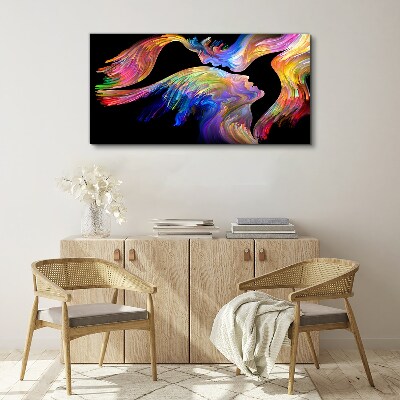 Tablou canvas Un amestec colorat de suflete