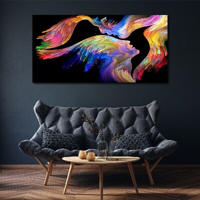 Tablou canvas Un amestec colorat de suflete