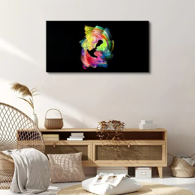 Tablou canvas Priviri colorate în întuneric