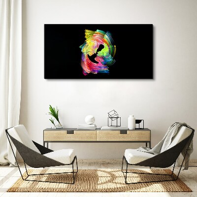 Tablou canvas Priviri colorate în întuneric