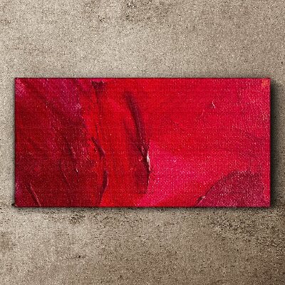 Tablou canvas Roșu abstract intens