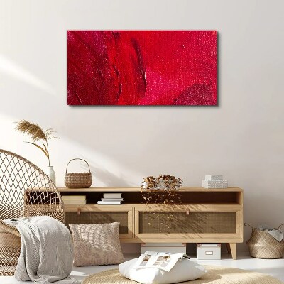 Tablou canvas Roșu abstract intens