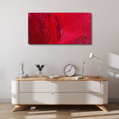 Tablou canvas Roșu abstract intens