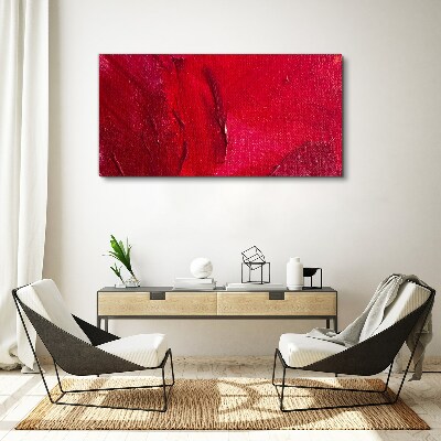 Tablou canvas Roșu abstract intens