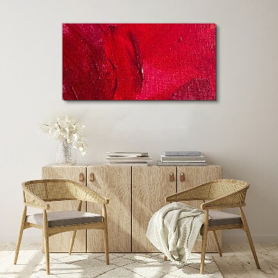 Tablou canvas Roșu abstract intens