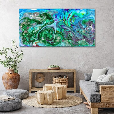 Tablou canvas Valuri oceanice de culori