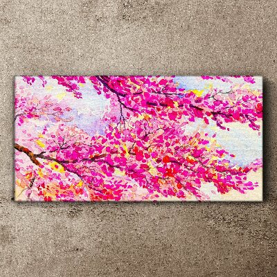 Tablou canvas Explozii de flori în roz