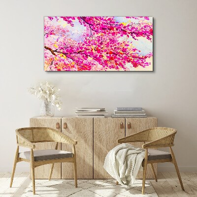 Tablou canvas Explozii de flori în roz