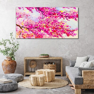 Tablou canvas Explozii de flori în roz