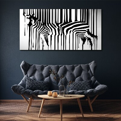 Tablou canvas animal zebră