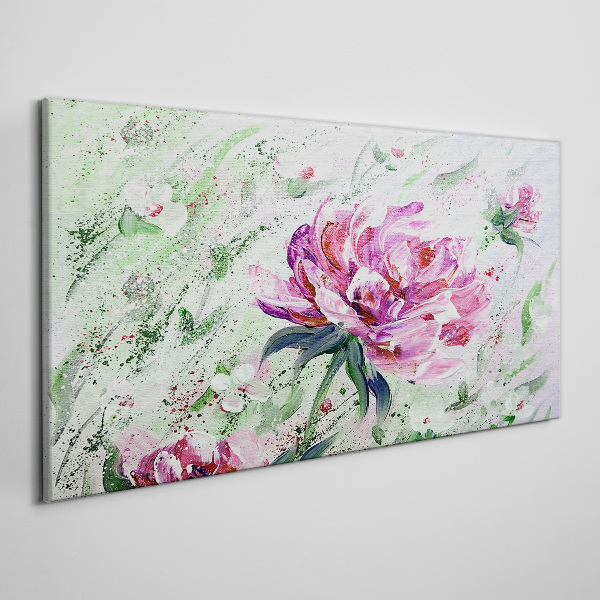 Tablou canvas Aranjament floral in nuante pastelate