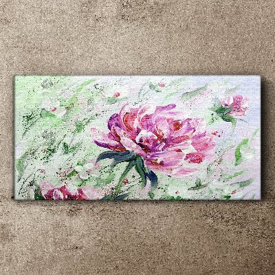 Tablou canvas Aranjament floral in nuante pastelate