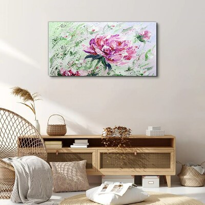 Tablou canvas Aranjament floral in nuante pastelate