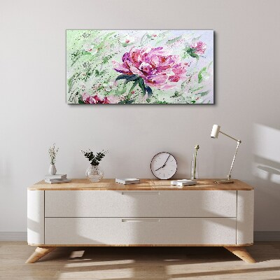 Tablou canvas Aranjament floral in nuante pastelate