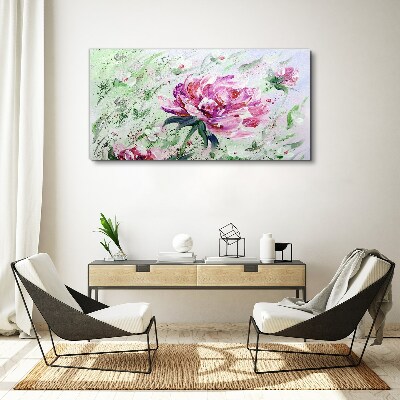 Tablou canvas Aranjament floral in nuante pastelate