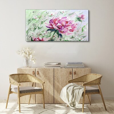 Tablou canvas Aranjament floral in nuante pastelate
