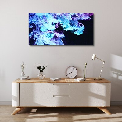 Tablou canvas Valuri de energie colorată