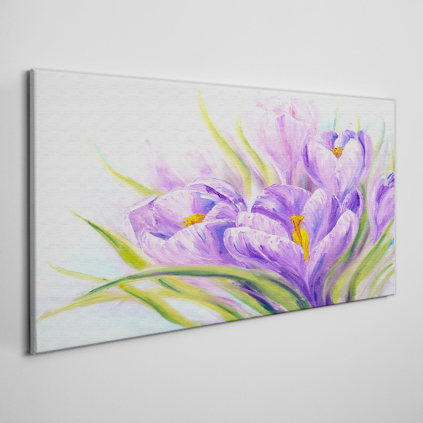 Tablou canvas Vise florale în nuanțe de violet